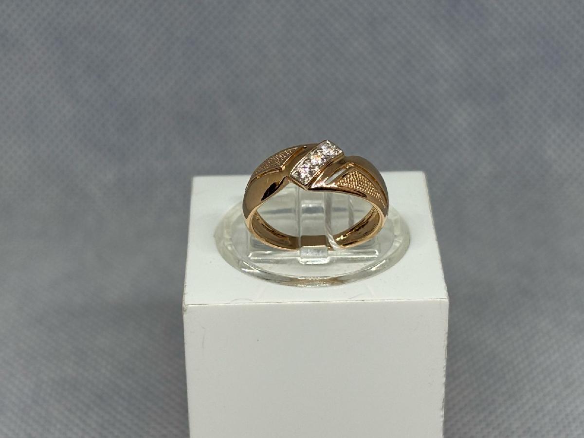 КОЛКМИ585 КОЛЬЦО С КАМНЯМИ (Au 585)