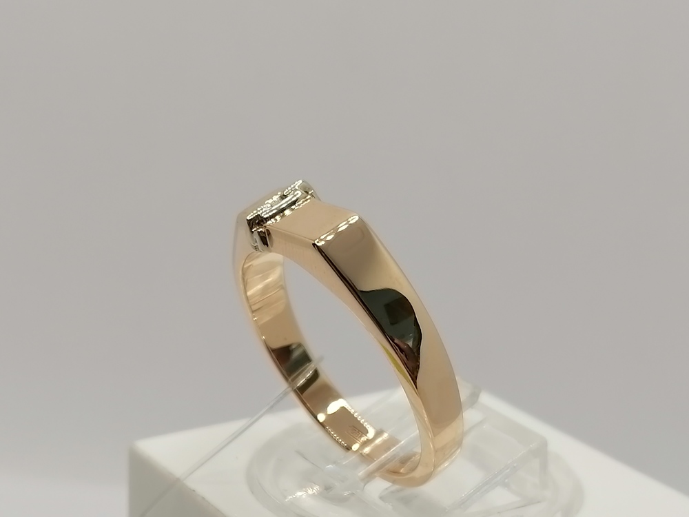 01-0051 КОЛЬЦО ПЕЧАТКА без камня (Au 585)