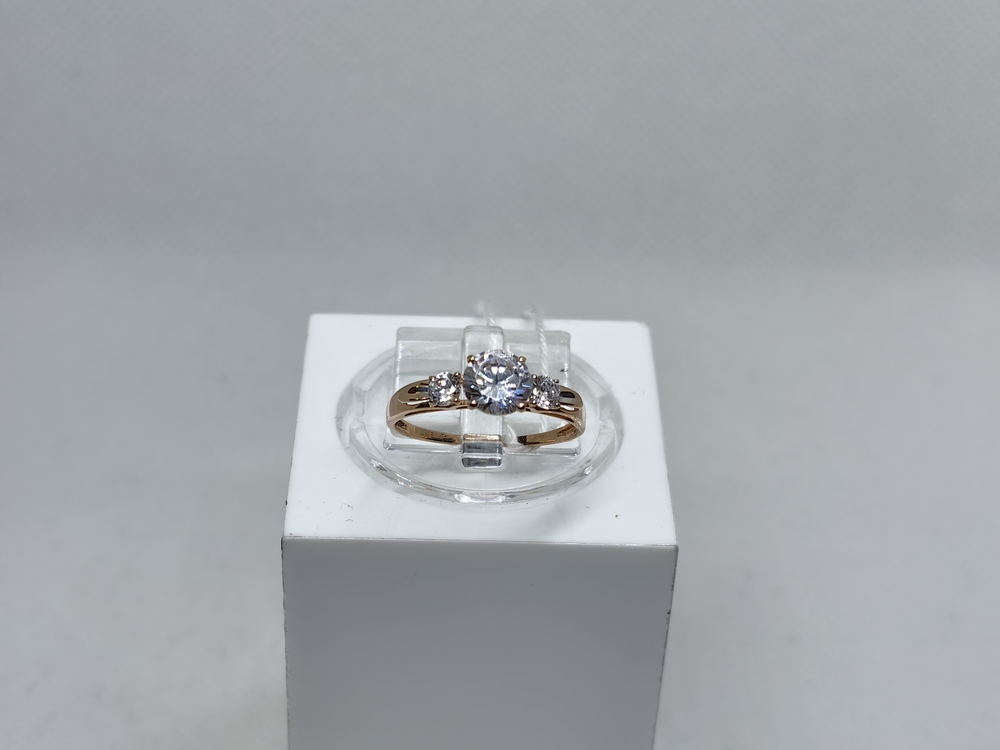 КОЛКМИ585 КОЛЬЦО С КАМНЯМИ (Au 585)