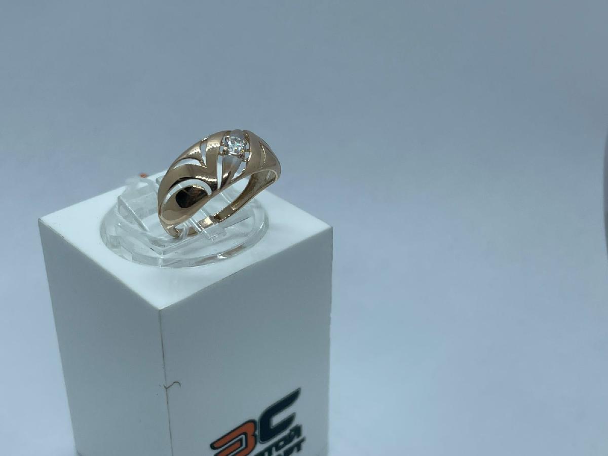 КОЛЬЦО С КАМНЕМ (Au 585)