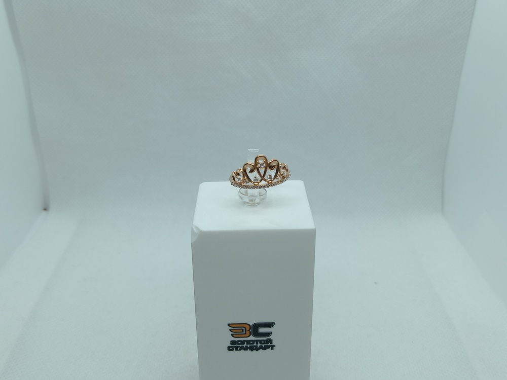 КОЛКМИ585 КОЛЬЦО С КАМНЯМИ (Au 585)