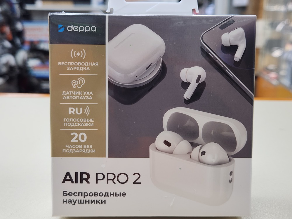 Наушники беспроводные Deppa 44167 Air Pro 2