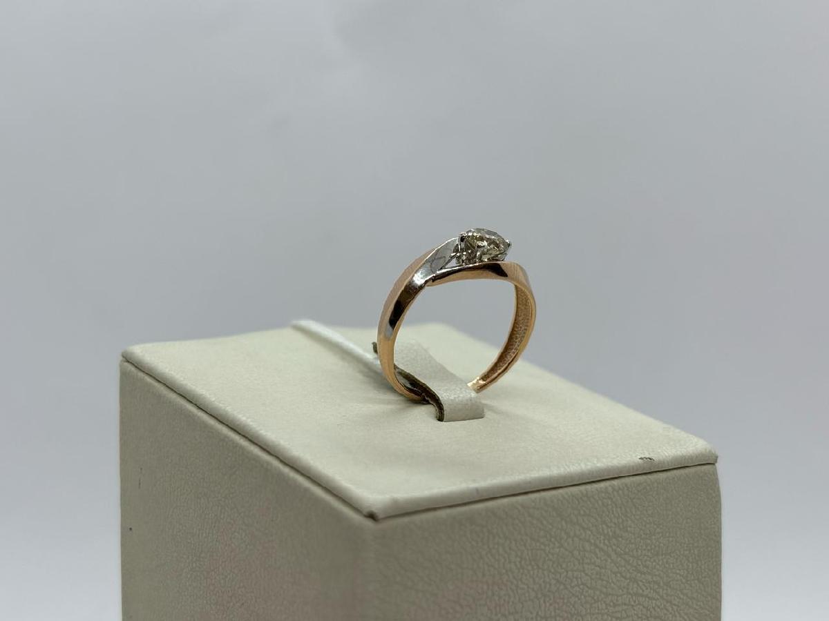 КОЛЬЦО БРИЛЛИАНТ Au 585