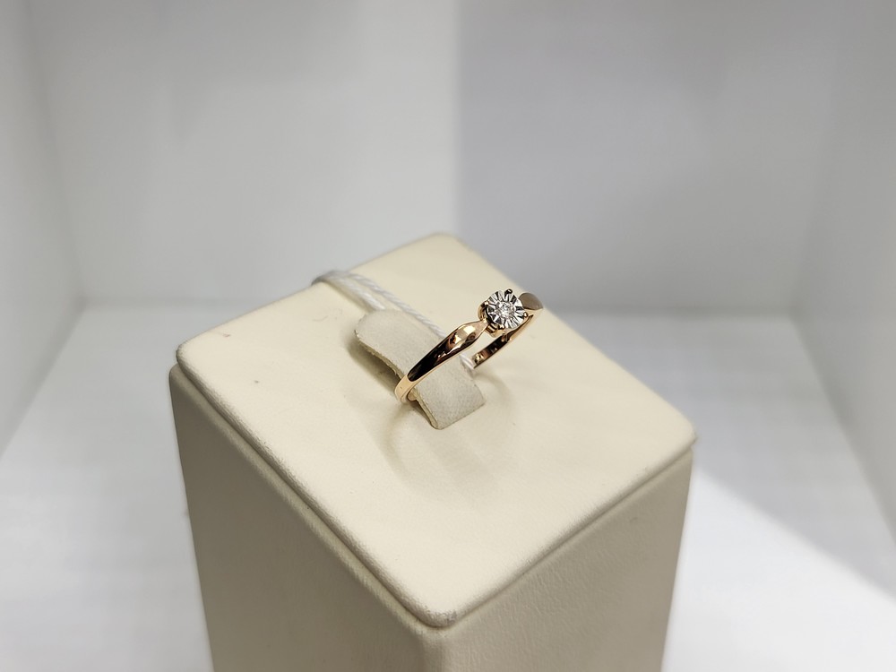 КОЛЬЦО БРИЛЛИАНТ Au 585