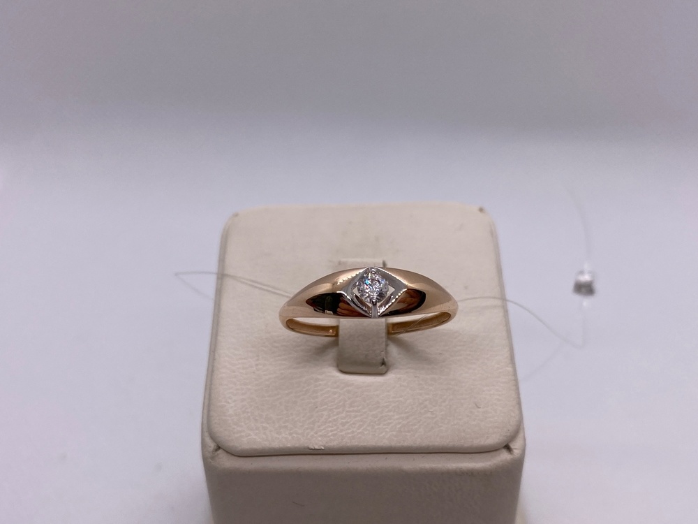 КОЛЬЦО С КАМНЕМ (Au 585)