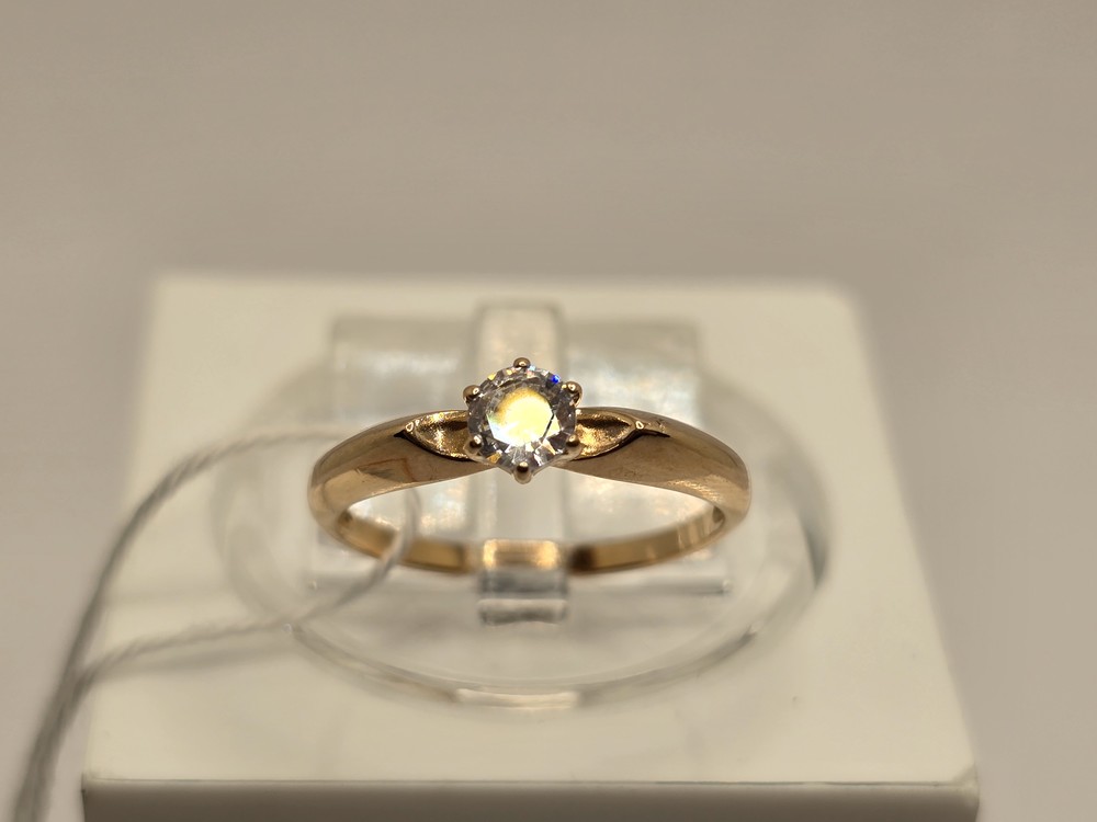 КОЛЬЦО С КАМНЕМ (Au 585)