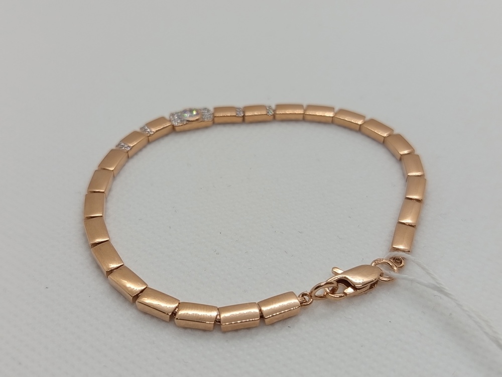 БРАСЛЕТ С КАМНЯМИ (Au 585)