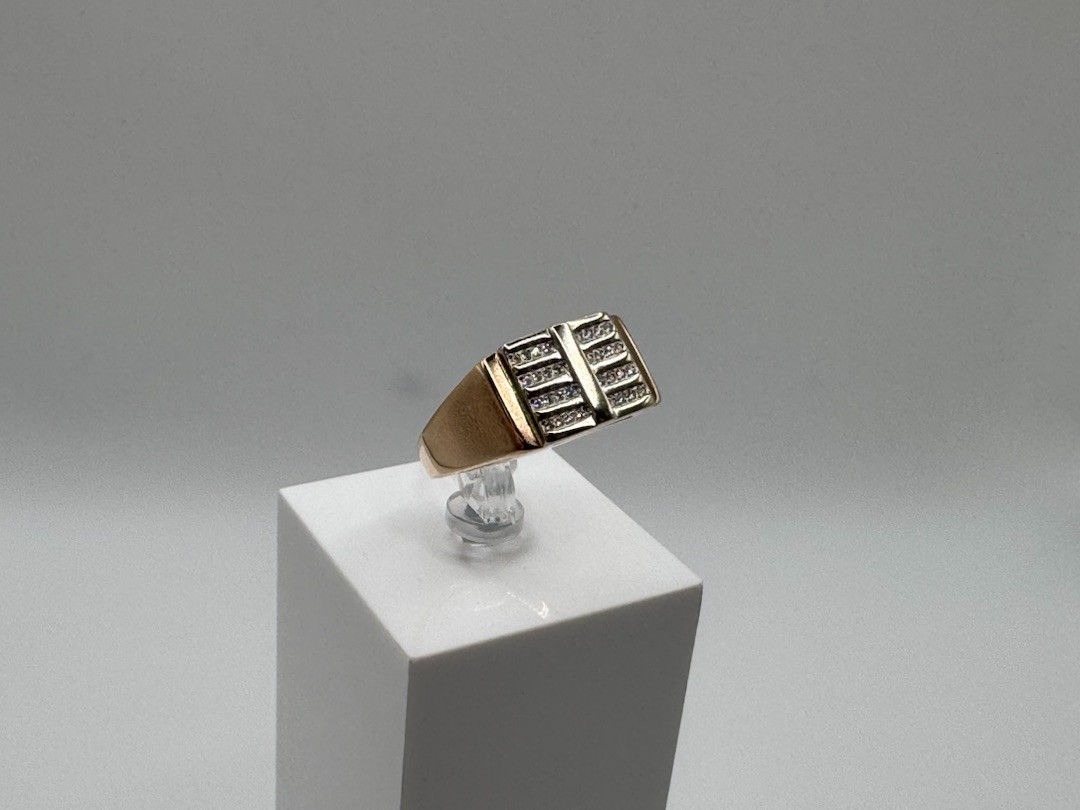 ПЕЧКМИ585 ПЕЧАТКА С КАМНЯМИ (Au 585)