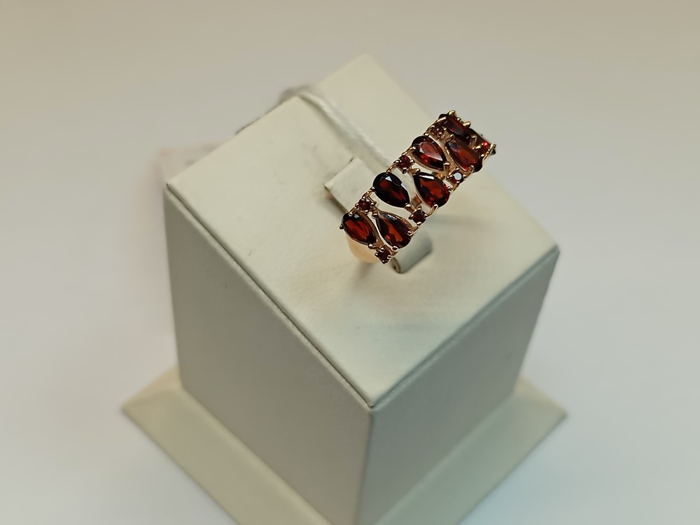 КОЛКМИ585 КОЛЬЦО С КАМНЯМИ (Au 585)