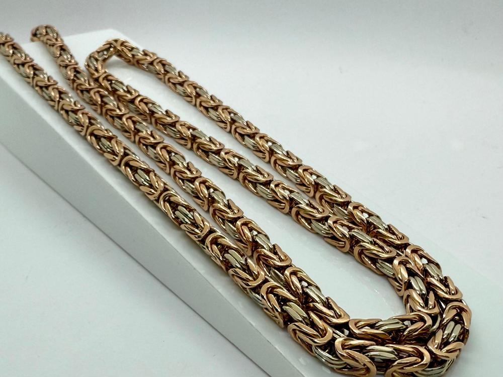 ЦЕПЬ ПОЛНОВЕСНАЯ Мальвина королевская(лисий хвост) (Au 585)