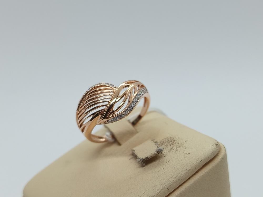 КОЛКМИ585 КОЛЬЦО С КАМНЯМИ (Au 585)