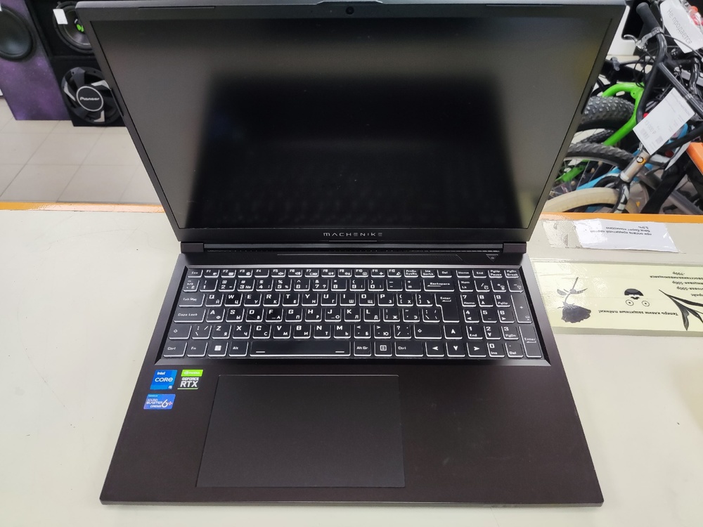 Ноутбук Machenike S15; Core I5-12450H, GeForce RTX 3050, 16 Гб, 512 GB, Нет