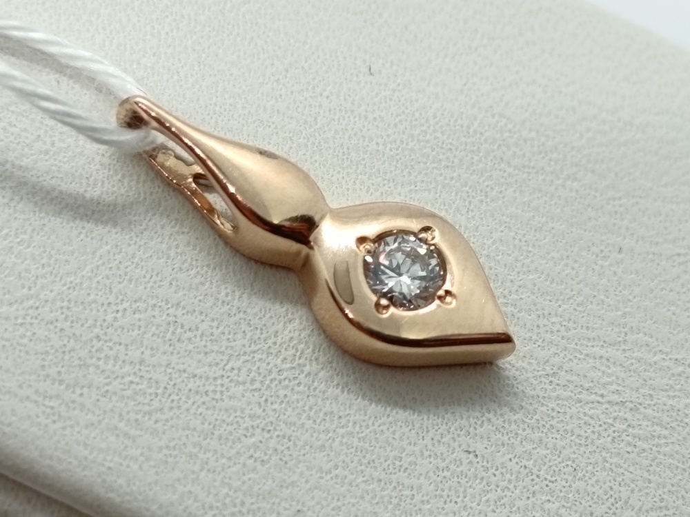 ПОДВЕСКА С КАМНЕМ (Au 585)