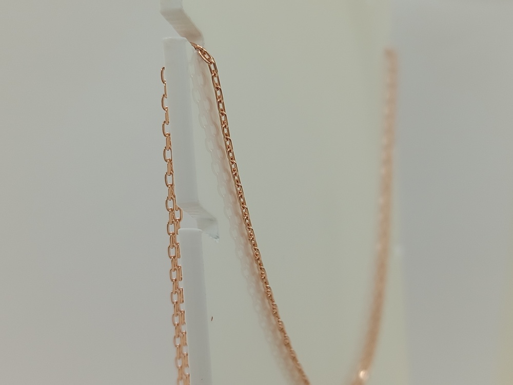 ЦЕПЬ ПОЛНОВЕСНАЯ Бисмарк машинный (Au 585)