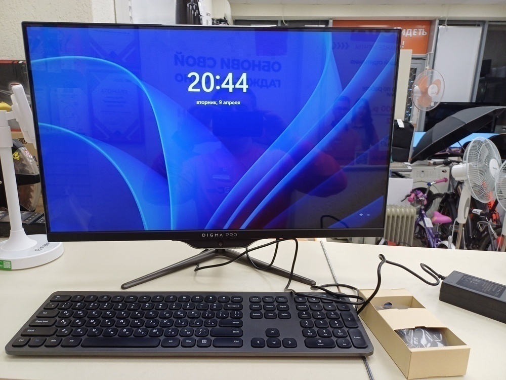 Моноблок Digma; Core i7-9700, HD Graphics, 16 Гб, 512 GB, Нет