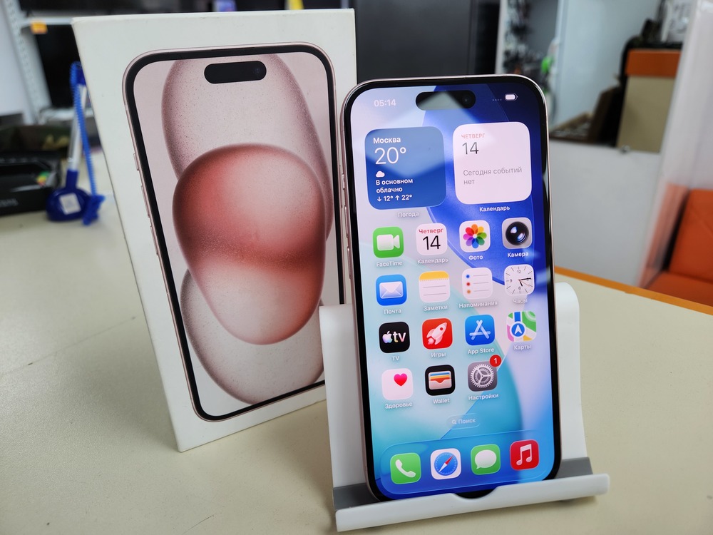 Смартфон Apple Iphone 15 256Gb
