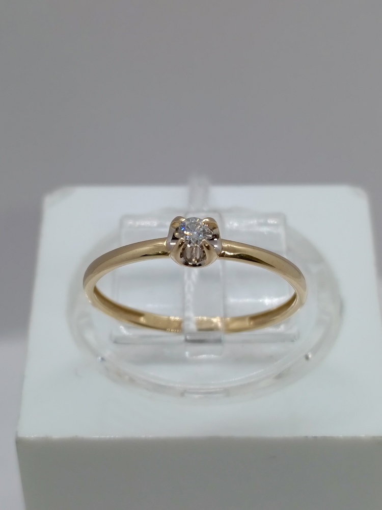 КОЛЬЦО БРИЛЛИАНТ Au 585