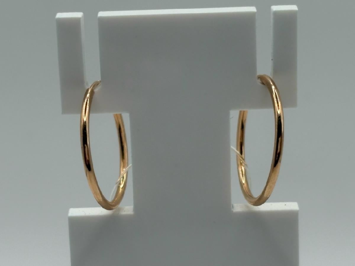 СЕРЬГИ КОНГО без камня (Au 585)