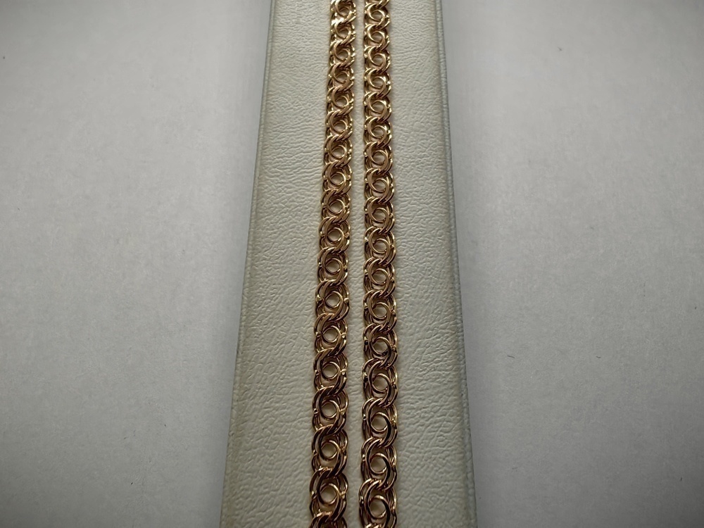 ЦЕПЬ ПОЛНОВЕСНАЯ Бисмарк (Au 585)