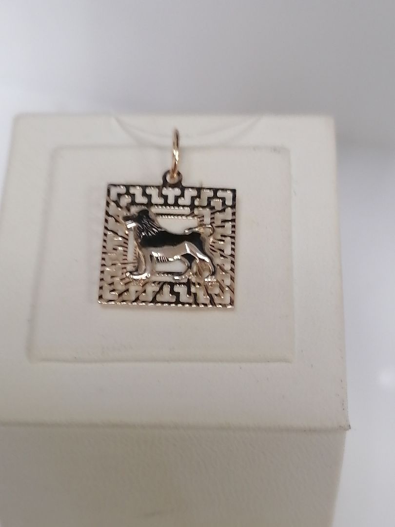 ПОДВЕСКА ЗНАК ЗОДИАКА ЛЕВ (Au 585)