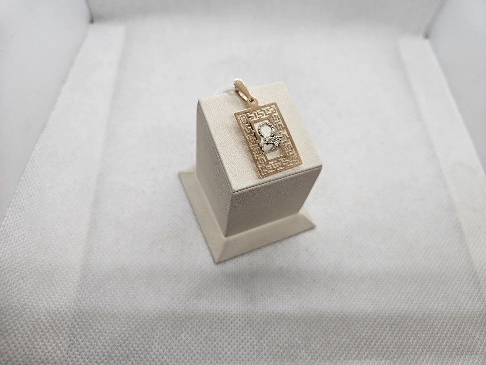 ПОДВЕСКА ЗНАК ЗОДИАКА СКОРПИОН Au 585