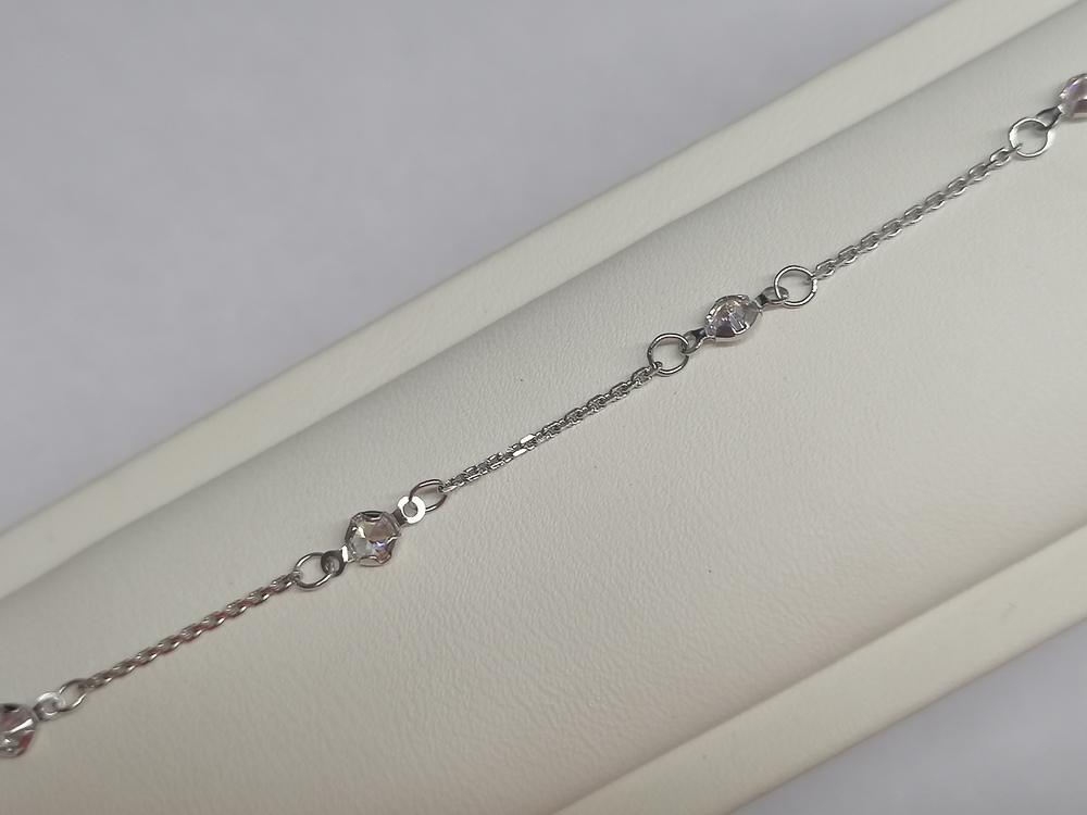 БРАСЛЕТ С КАМНЯМИ (Au 585)