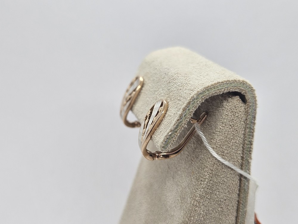 СЕРЬГИ БЕЗ КАМНЯ (Au 585)