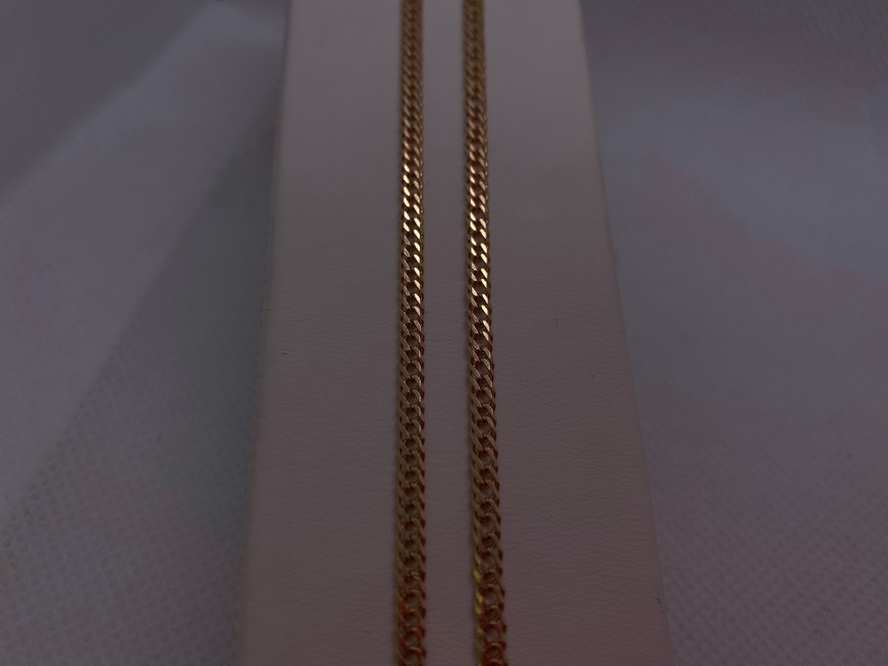 ЦЕПЬ ПОЛНОВЕСНАЯ Ромб двойной (Au 585)