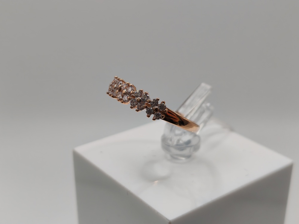 КОЛКМИ585 КОЛЬЦО С КАМНЯМИ (Au 585)