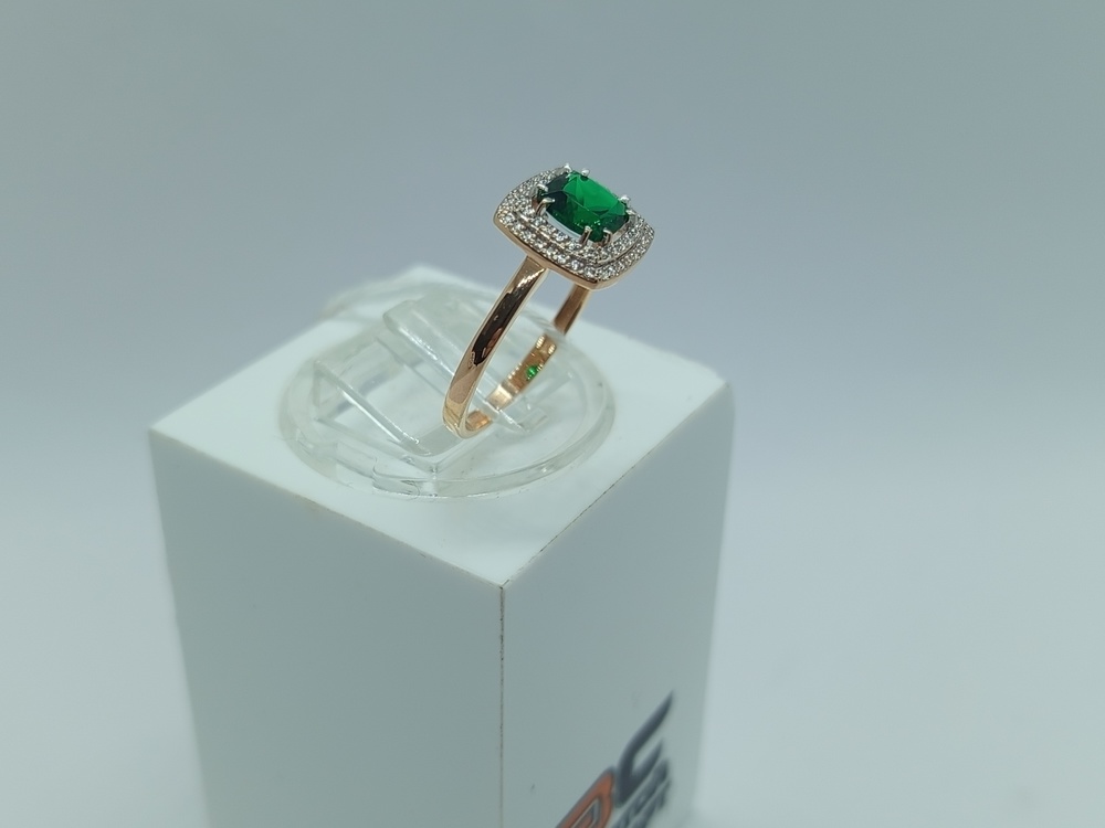 КОЛКМИ585 КОЛЬЦО С КАМНЯМИ (Au 585)