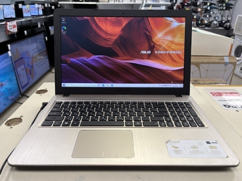 Ноутбук ASUS Asus D540M; Pentium N5000, Intel UHD Graphics 605, 8 Гб, Нет, 1 Tb