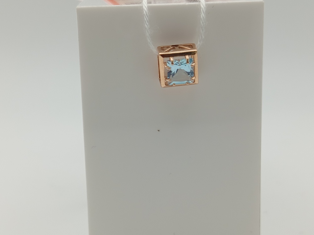 ПОДКМ585 ПОДВЕСКА С КАМНЕМ (Au 585)