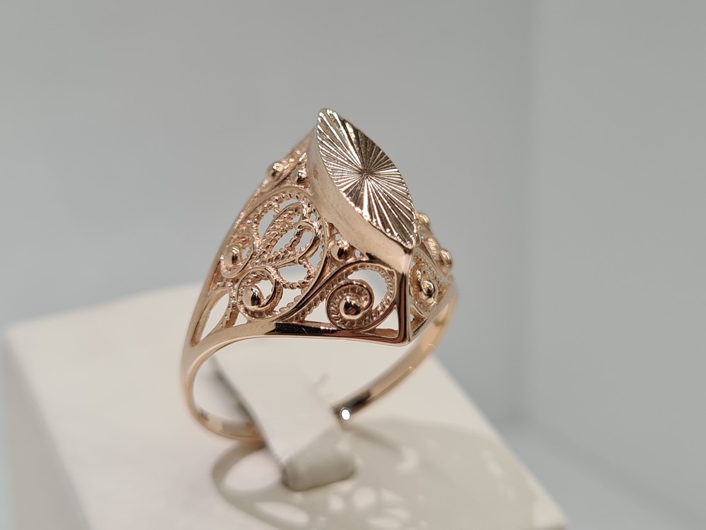 КОЛЬЦО БЕЗ КАМНЯ (Au 585)