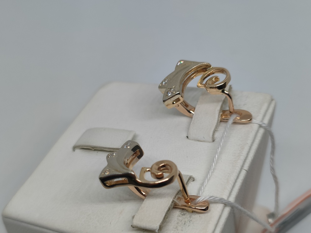 СКМИ585 СЕРЬГИ С КАМНЯМИ (Au 585) СКМИ585 СЕРЬГИ С КАМНЯМИ (Au 585)