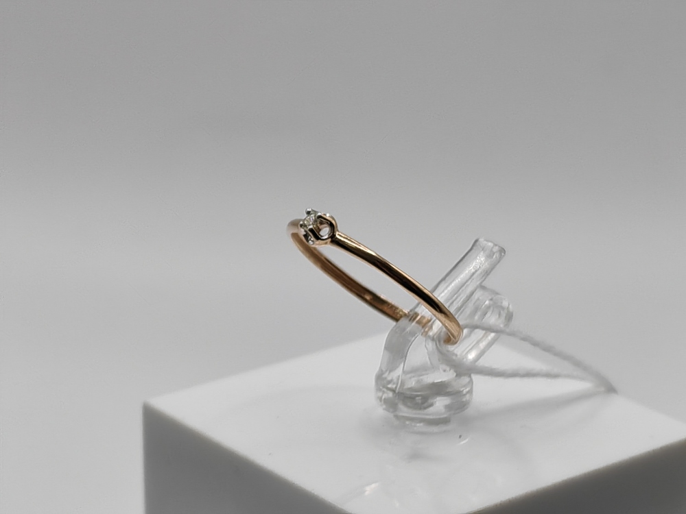 КОЛЬЦО БРИЛЛИАНТ Au 585