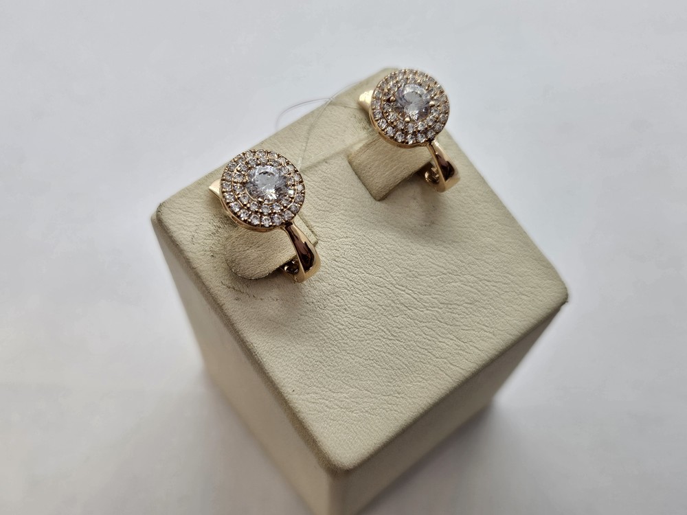 СЕРЬГИ С КАМНЯМИ (Au 585)