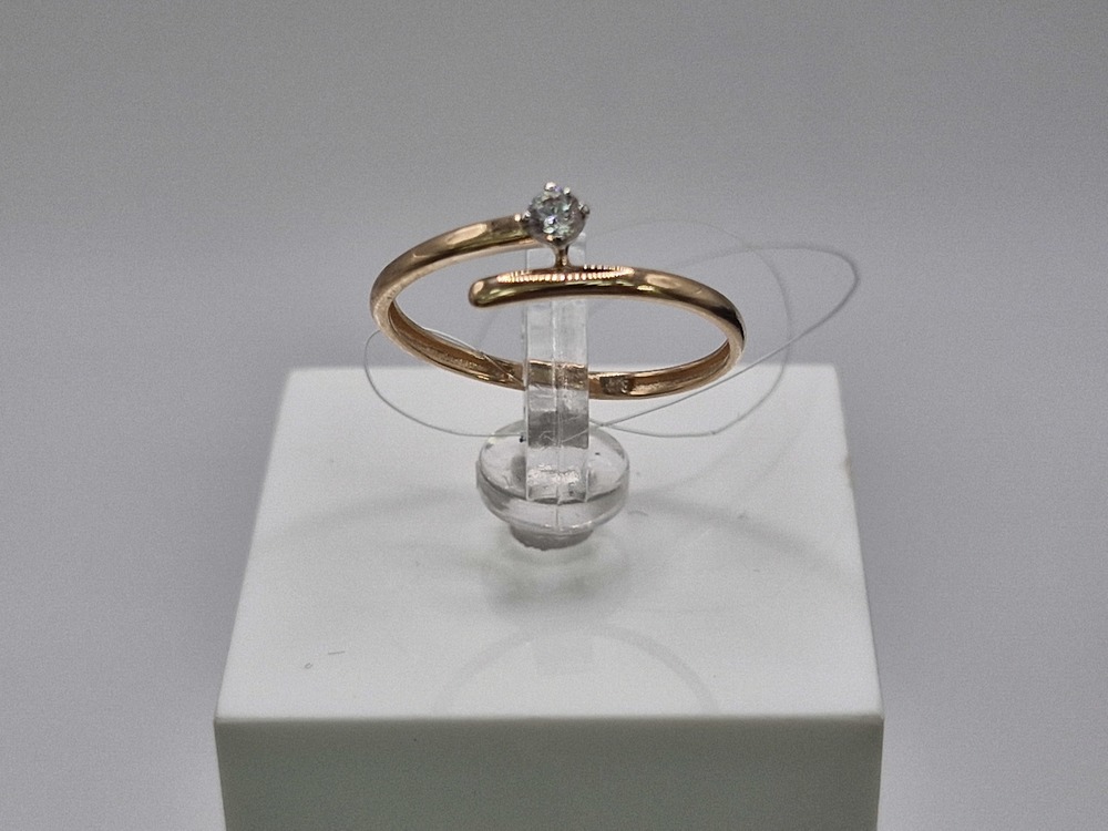 КОЛЬЦО С КАМНЕМ (Au 585)