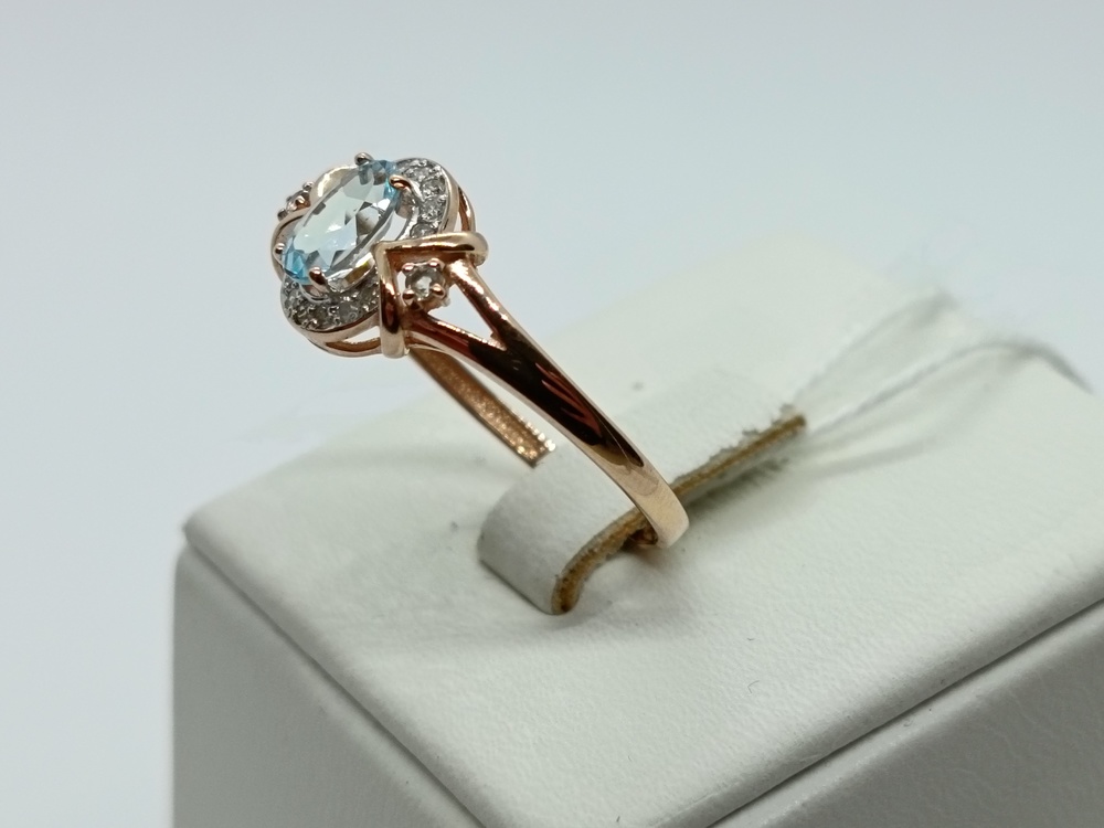 КОЛЬЦО БРИЛЛИАНТ Au 585