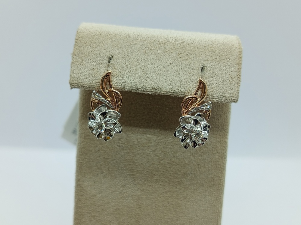 СЕРЬГИ БРИЛЛИАНТ (Au 585)