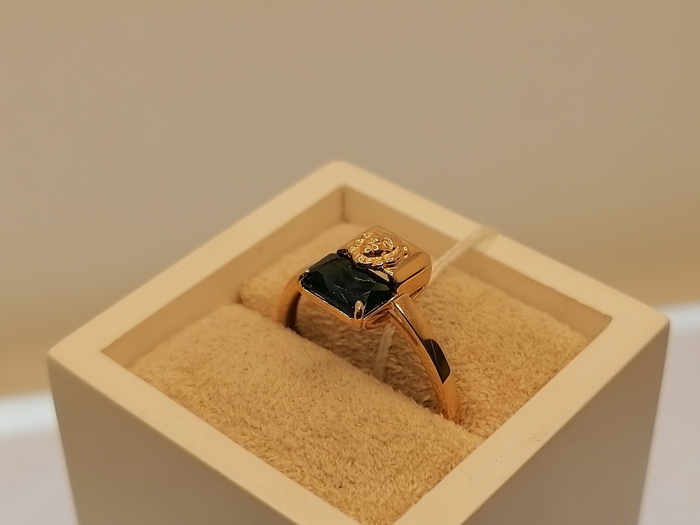 КОЛЬЦО ЛОНДОН БЛЮ ТОПАЗ (Au 585)