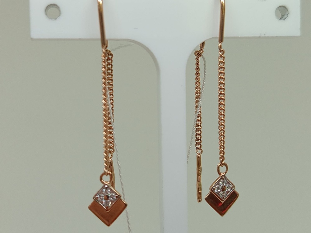 СЕРЬГИ ПРОДЕВКИ (Au 585)