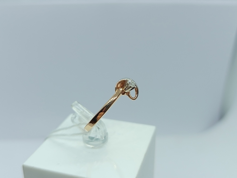 КОЛЬЦО БРИЛЛИАНТ Au 585