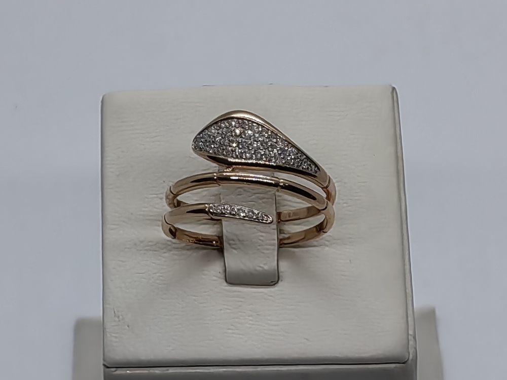 КОЛЬЦО БРИЛЛИАНТ Au 585