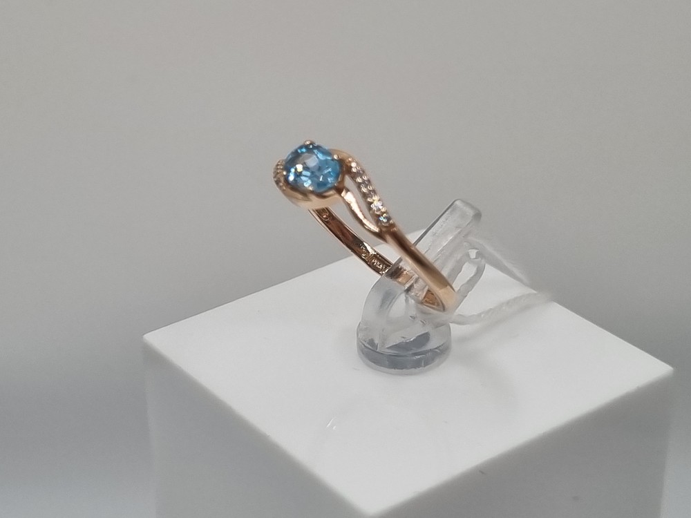 КОЛКМИ585 КОЛЬЦО С КАМНЯМИ (Au 585)