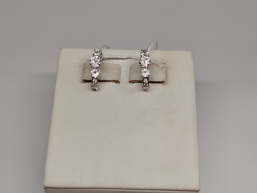 СЕРЬГИ С КАМНЯМИ (Au 585)