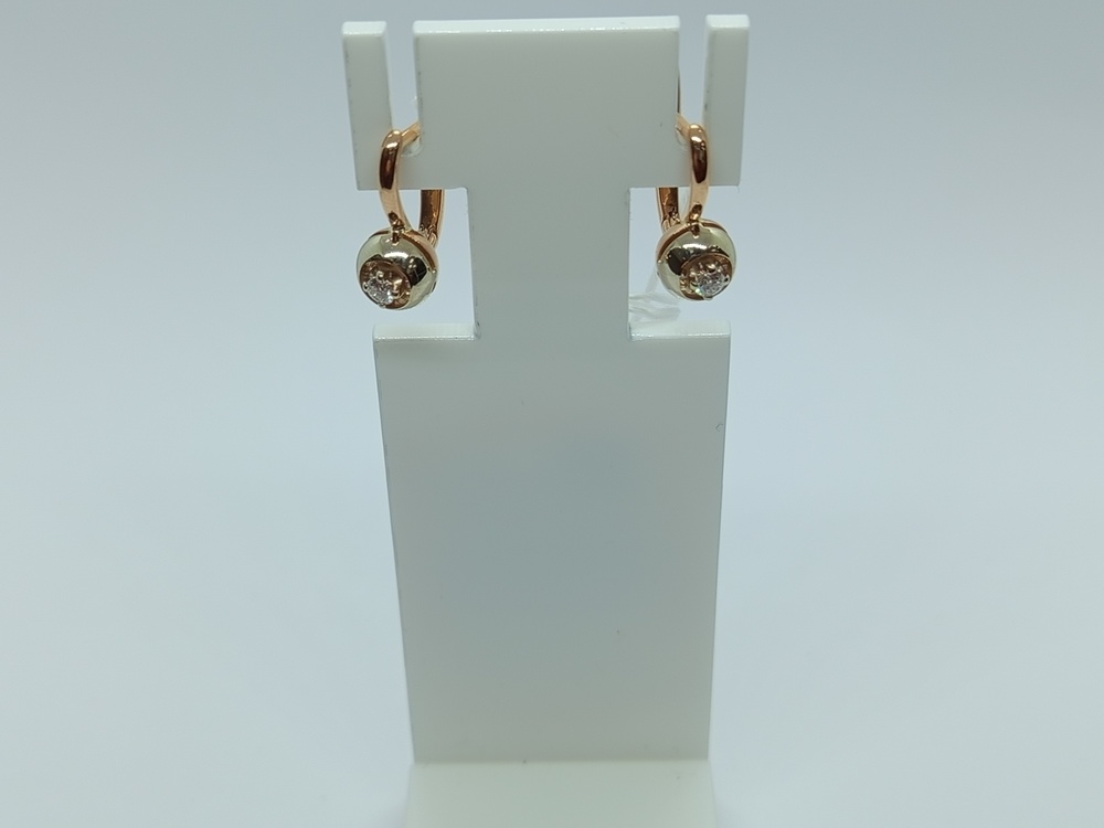 СЕРЬГИ БРИЛЛИАНТ (Au 585)