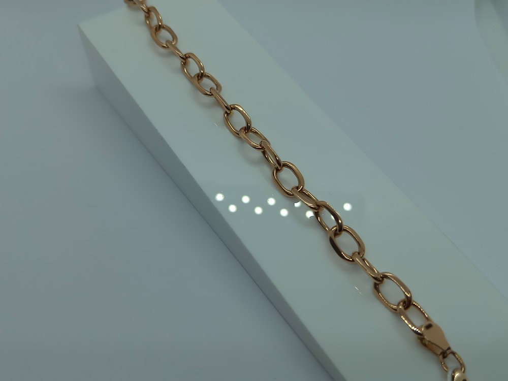 БРАСЛЕТ ПОЛНОВЕСНЫЙ Якорное Au 585