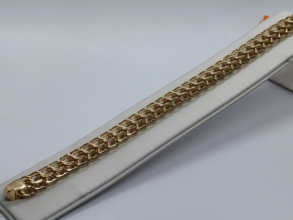 БРАСЛЕТ ПОЛНОВЕСНЫЙ Итальянка (Au 750)