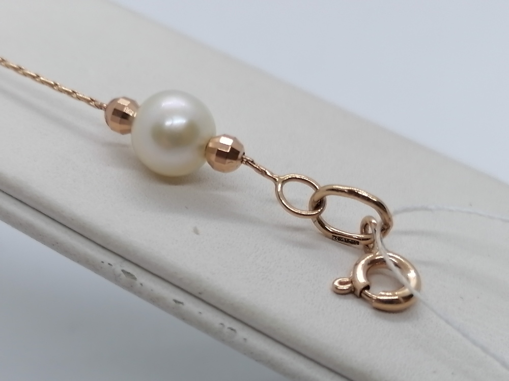 Б585 БРАСЛЕТ С КАМНЯМИ (Au 585)