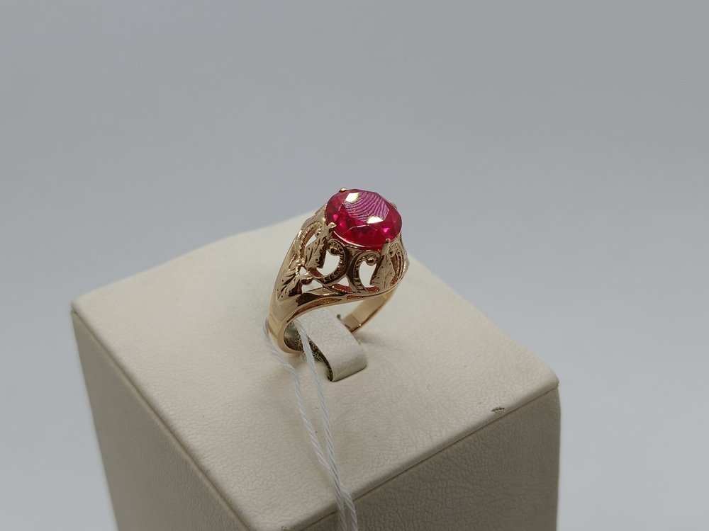 КОЛЬЦО С КАМНЕМ (Au 583)